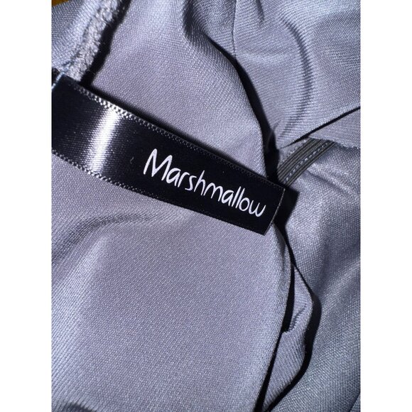 Silver Sequin Halter Bodysuit Size Large Sexy Glam Bling Y2K Club Stripper Disco - Picture 5 of 5